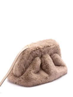 Themoire Borsa Marrone Donna Tia Fur