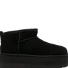 Ugg Scarpe Nero Donna Stivali Classic Ultra Mini