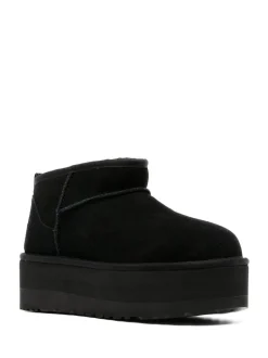 Ugg Scarpe Nero Donna Stivali Classic Ultra Mini
