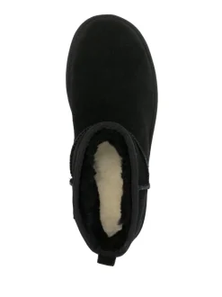 Ugg Scarpe Nero Donna Stivali Classic Ultra Mini