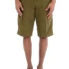 White Sand Bermuda Verde Uomo Cargo