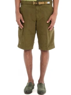 White Sand Bermuda Verde Uomo Cargo