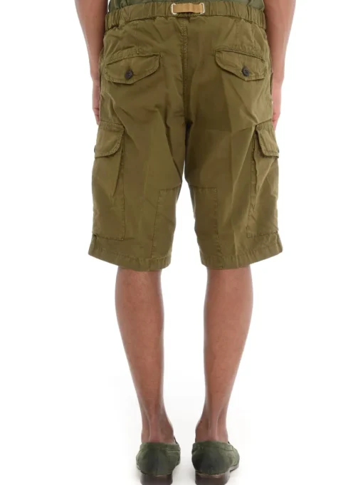 White Sand Bermuda Verde Uomo Cargo
