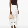 Zanellato Borsa Beige Donna Postina Net Rafia Baby