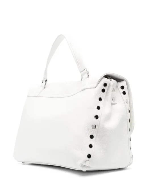 Zanellato Borsa Bianco Donna Postina Daily Giorno Medium