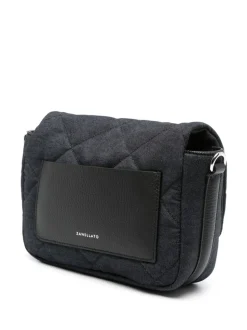 Zanellato Borsa Blu Donna Postina Denim Padded Small