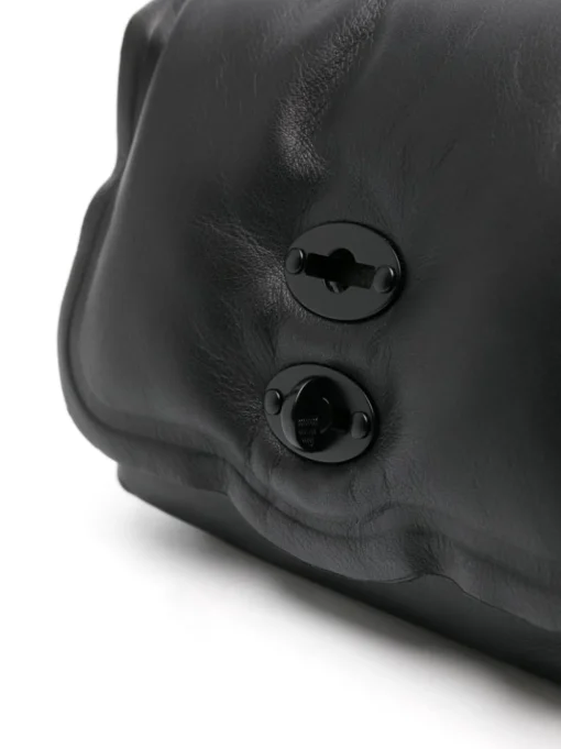 Zanellato Borsa Nero Postina Pillow Baby