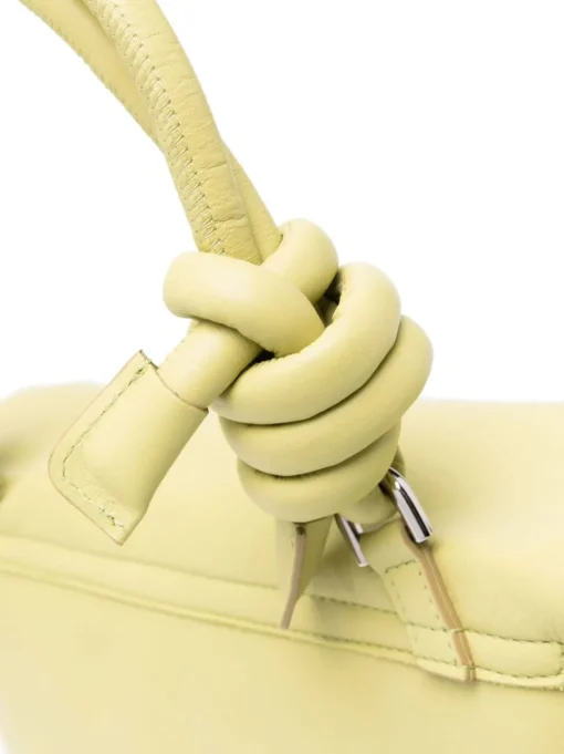 Zanellato Borsa Verde Donna Postina Piuma Knot S