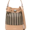 Zanellato Monda' Vimini S Donna Borsa Marrone-Nero